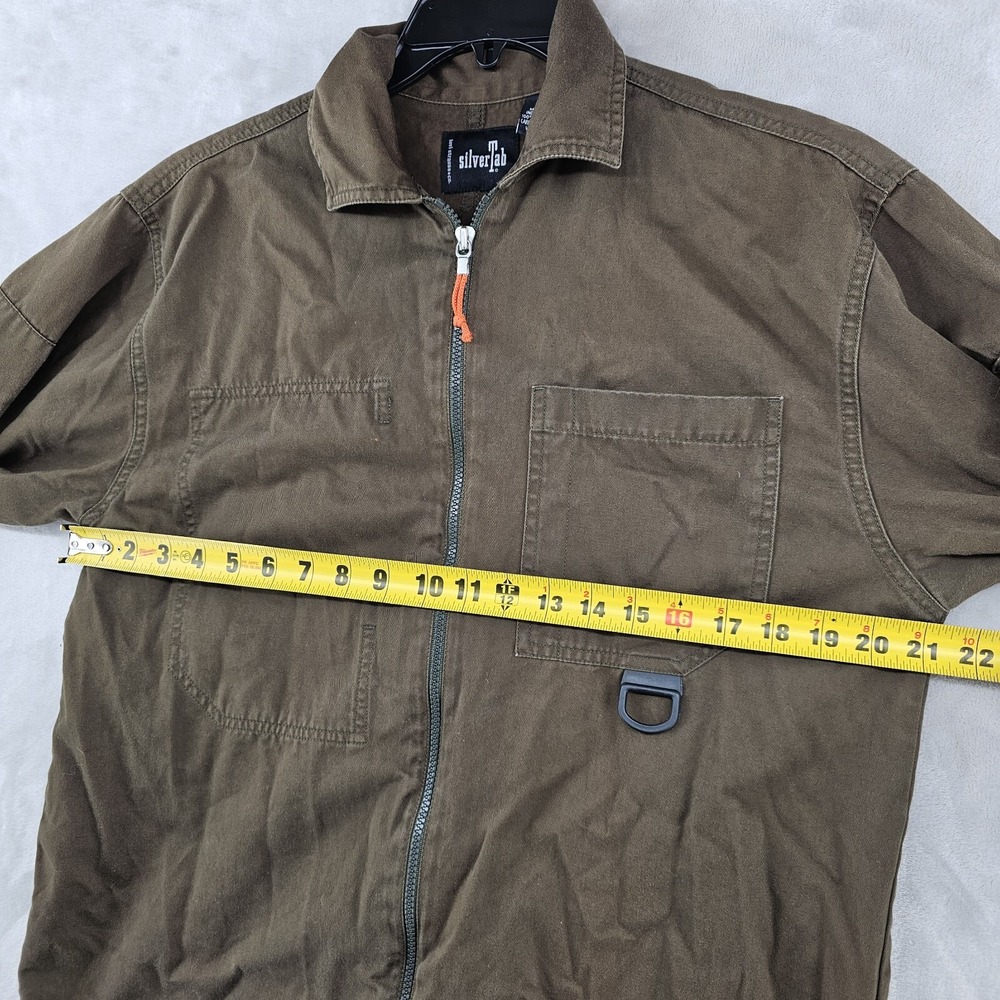 Levi's SilverTab Jacket Mens Large Brown Vintage Full Zip Utility Workwear - Picture 5 of 9